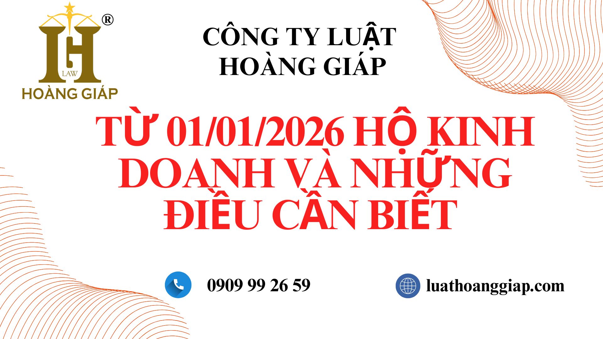 TỪ 01/01/2026 HỘ KINH DOANH VÀ NHỮNG ĐIỀU CẦN BIẾT